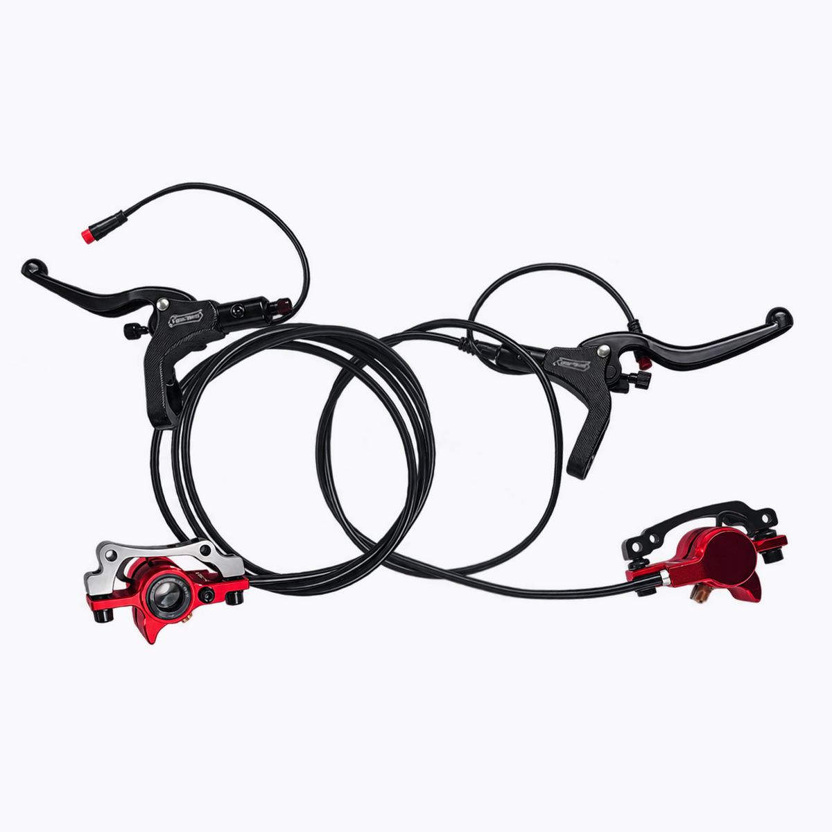 Set frâne hidraulice pentru bicicleta electrică LANKELEISI