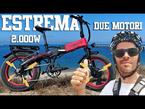 Cea mai puternică bicicletă electrică off-road de 2000W: Lankeleisi X2000 Max